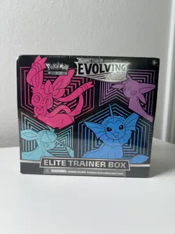 Pokemon Evolving Skies ETB NEW SEALED Espeon Vaporeon Glaceon Sylveon Mint! - Image 1