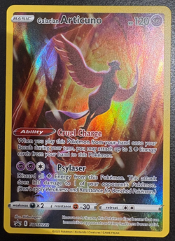Pokemon TCG Galarian Articuno SWSH282 Black Star Promo NM - Image 1