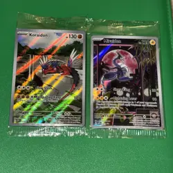 Pokemon TCG Koraidon & Miraidon Sealed Promo Lot NM - Image 1