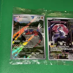 Pokemon TCG Koraidon & Miraidon Sealed Promo Lot NM - Image 2