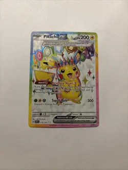 2024 Pokemon Surging Sparks Pikachu Ex #219/191 - Image 1