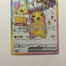 2024 Pokemon Surging Sparks Pikachu Ex #219/191 - Image 2