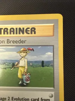 Pokemon Breeder 076/102 Base Set (Shadowless) Regular - LP - Image 4