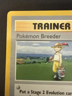 Pokemon Breeder 076/102 Base Set (Shadowless) Regular - LP - Image 5