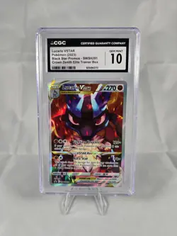 Lucario VSTAR [Holo] #SWSH291 Promo CGC Gem Mint Grade 10 (Pokemon) - Image 1