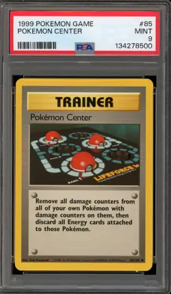 Pokemon Center Base Set Unlimited #85 PSA 9 Mint - Image 1