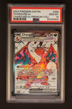 2023 POKEMON SVP EN-SV BLACK STAR PROMO #056 CHARIZARD EX PSA 10 #056 - Image 3