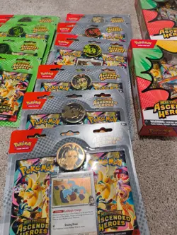 Pokemon TCG Ascended Heroes 2-Pack Blisters - Erika and Larry - Set of 2 SEALED - Image 1