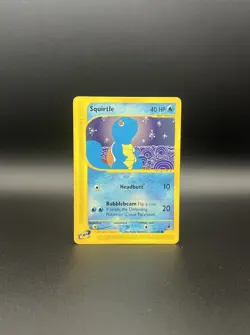Squirtle 132/165 Common Expedition Set Pokemon Card E-series 2002 LP - Image 1