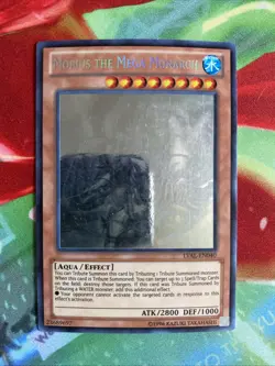 Yugioh Mobius the Mega Monarch (Ghost Rare) LVAL-EN040 MP - Image 1