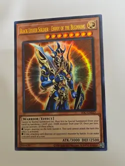 Yugioh Black Luster Soldier - Envoy of the Beginning IOC-EN025 25th Anniversary - Image 1