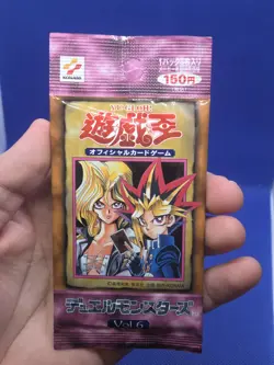 Factory Sealed Unopened Vintage 1999 Yu-Gi-Oh Volume 6 Vol. 6 Booster Pack - Image 2