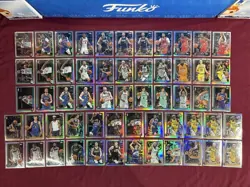 2025-26 Topps Chrome Basketball Silver Holo Refractor SP (107) Card Lot-No RC’s - Image 2