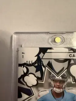 2025 Panini Optic Black Pandora Cam Ward /149 My House Titans RC No.1 - Image 3