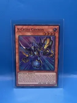Yugioh X-Cross Cannon MZTM-EN018 Ultra Rare 1st Edition NM - Image 1