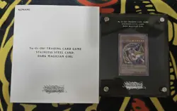 Yu-Gi-Oh! Trading Card - Stainless Steel Card: Dark Magician Girl - Image 2