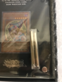 Yu-Gi-Oh! TRADING CARD GAME Stainless Steel Card: Dark Magician Girl - Image 3