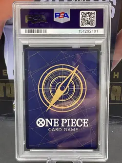 2026 One Piece English P-055 Monkey D Luffy College Basketball US Voyage PSA 10 - Image 2