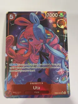 Uta (003) (Alternate Art) SR Extra Booster: One Piece Heroines Edition EB03-003 - Image 1