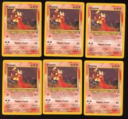 2002 WOTC POKEMON LEAGUE MAGMAR #44 BLACK STAR PROMO LOT OF 12 CARDS UNPLAYED - Image 2