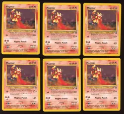 2002 WOTC POKEMON LEAGUE MAGMAR #44 BLACK STAR PROMO LOT OF 12 CARDS UNPLAYED - Image 4