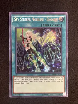 Sky Striker Mobilize Engage DASA-EN030 Secret Rare Card NM Unlimited - Image 1
