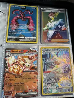 87 cards EX GX VMAX V PROMO etc good condition with binder and a few old cards - Image 2