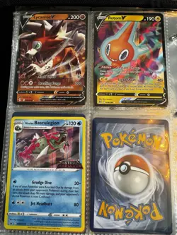 87 cards EX GX VMAX V PROMO etc good condition with binder and a few old cards - Image 3