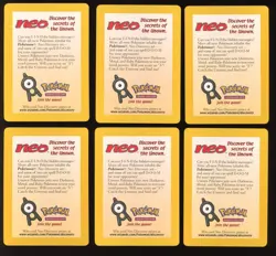 2001 WOTC POKEMON LEAGUE ENTEI #34 PROMO PACK INSERT CARD LOT OF 26 UNPLAYED - Image 2
