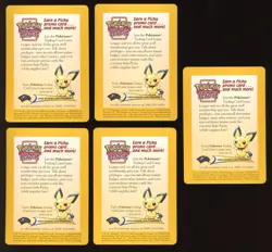 2001 WOTC POKEMON LEAGUE ENTEI #34 PROMO PACK INSERT CARD LOT OF 26 UNPLAYED - Image 5