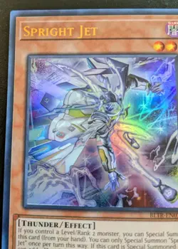Spright Jet BLTR-EN076 1st Edition Ultra Rare Terminal Revenge Yu-Gi-Oh! TCG - Image 2