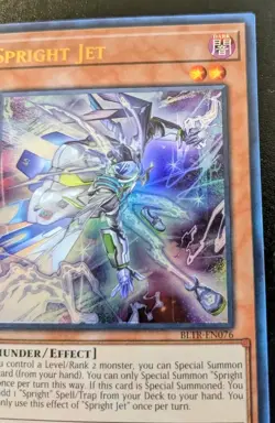 Spright Jet BLTR-EN076 1st Edition Ultra Rare Terminal Revenge Yu-Gi-Oh! TCG - Image 3
