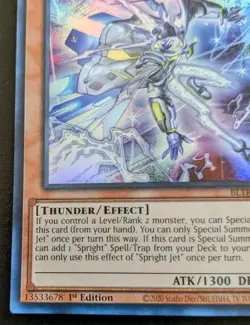 Spright Jet BLTR-EN076 1st Edition Ultra Rare Terminal Revenge Yu-Gi-Oh! TCG - Image 4