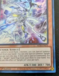 Spright Jet BLTR-EN076 1st Edition Ultra Rare Terminal Revenge Yu-Gi-Oh! TCG - Image 5