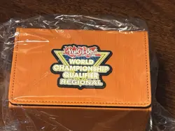 Yugioh Regional Deck Box 2024-2025 Orange W/ Dice Box Sealed - Image 1