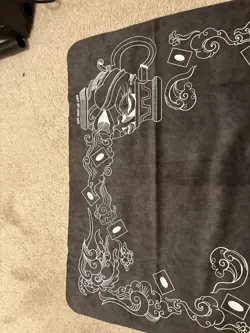 1x Spicy Hot Games Series 1 YuGiOh Duality Cloth Playmat - Ash/Grey - Image 2
