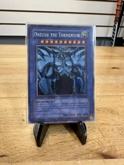 Obelisk The Tormentor JMP-EN004 Secret rare Limited Edition (LP) (View photos) - Image 2