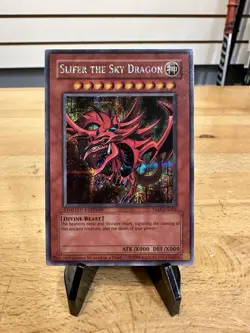 Slifer The Sky Dragon YMA-EN001 Secret rare Limited Edition NM/LP (View Photos) - Image 4