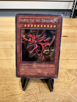 Slifer The Sky Dragon YMA-EN001 Secret rare Limited Edition NM/LP (View Photos) - Image 5