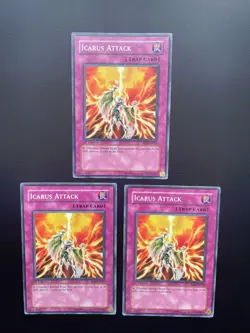 Yugioh Icarus Attack 1st Edition EOJ-EN055 Common MP/HP X3 - Image 1
