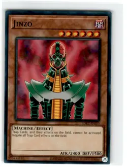 Yu-Gi-Oh! Jinzo Common LDK2-ENJ10 Lightly Played Unlimited - Image 1