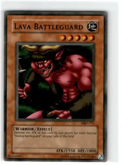 Yu-Gi-Oh! Lava Battleguard Common MRD-115 Heavily Played Unlimited - Image 1