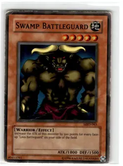 Yu-Gi-Oh! Swamp Battleguard Common MRD-063 Damaged Unlimited - Image 1