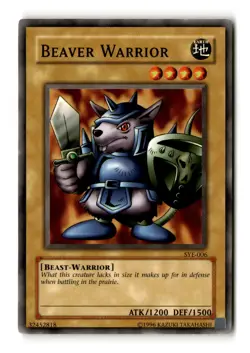 Beaver Warrior - SYE-006 - YuGiOh-LP - Image 1
