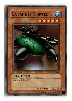 Catapult Turtle - DPYG-EN006 1st Edition - YuGiOh-LP - Image 1