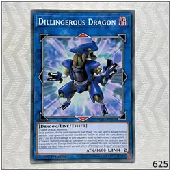 Dillingerous Dragon - DANE-EN041 - Common 1st Edition Yugioh - Image 1