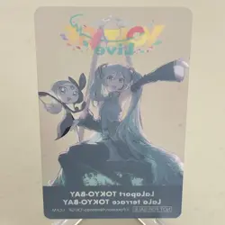 Voltage Live Hatsune Miku Meloetta Pokemon Clear Card Japanese ~ NM - Image 2
