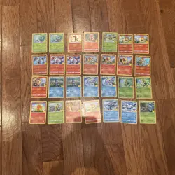 Lot Of 28 McDonald’s Pokemon 25th Anniversary Cards - Image 1