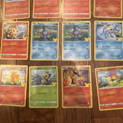 Lot Of 28 McDonald’s Pokemon 25th Anniversary Cards - Image 4