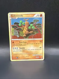 Sudowoodo HGSS Unleashed 9/95 Holo Pokemon Card - Image 1